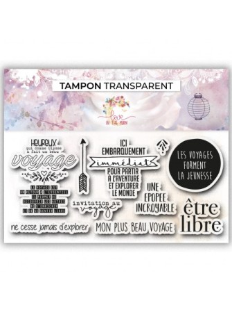 Mon plus beau voyage - Tampon clear - Love In The Moon