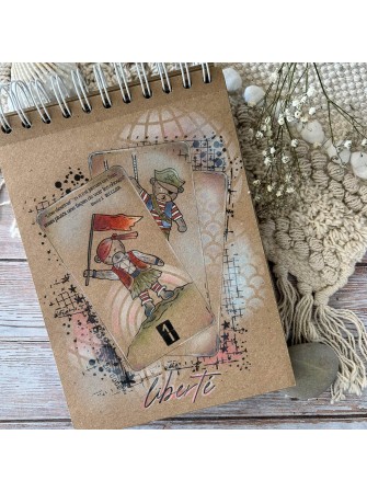 Tampon cling - Oursons Pirates - Collection "Globe-Trotter" - Chou & Flowers