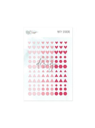 dls design - enamel dots- Rose  - DLS62043