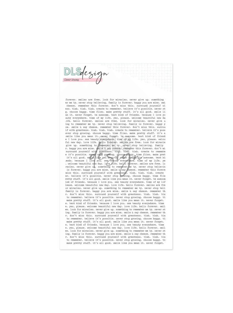 dls design - tampon clear - text - DLS64067