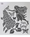 Stencil - Fairy Spring - Enchanted Land - Ciao Bella - MS8-024