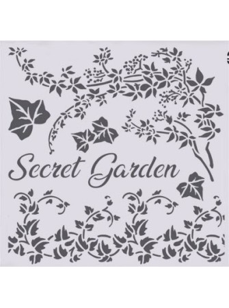 Secret Garden - Stencils - Collection "Enchanted Land" - Ciao Bella