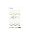 dls design - stickers - green and papaya - DLS481014