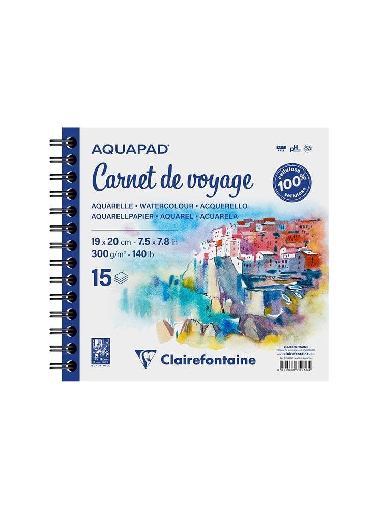 Carnet de voyage papier aquarelle Carnet de voyage papier aquarelle
