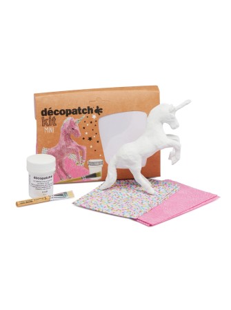 Mini Kit - Licorne à décorer - Decopatch