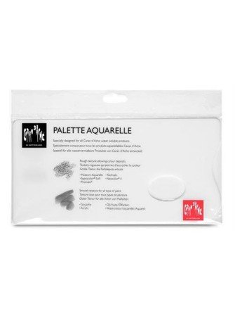 Palette pour aquarelle et crayons aquarellables