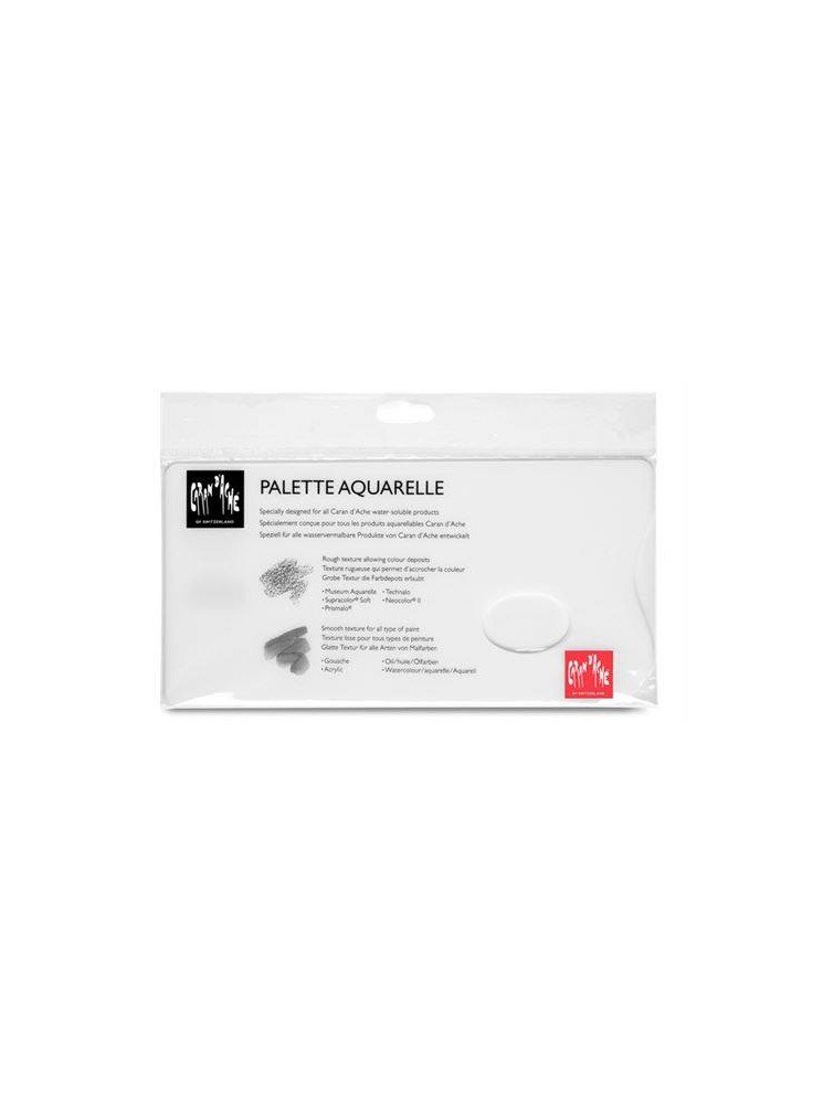 Palette pour aquarelle et crayons aquarellables Palette pour aquarelle et crayons aquarellables