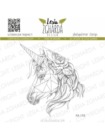 Licorne - Tampon clear -...