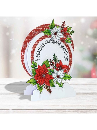 Wonderful Christmas - Tampon clear - Polkadoodles