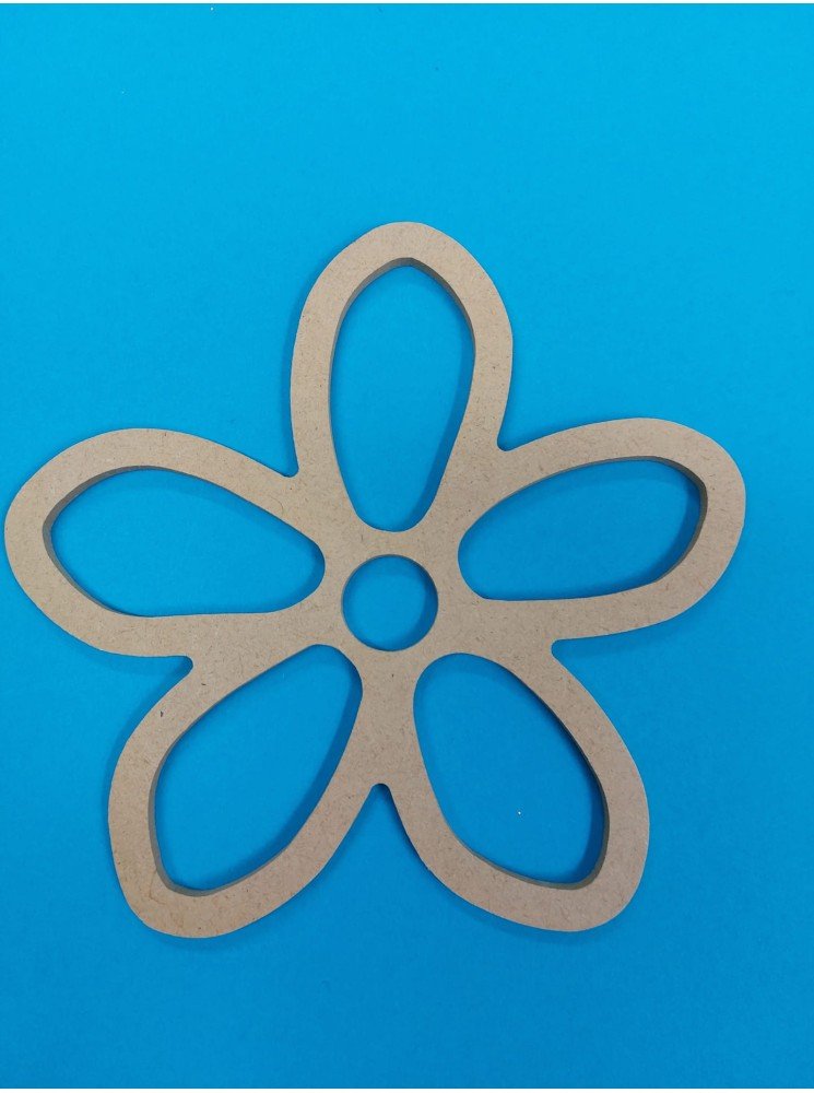 Fleur en bois
