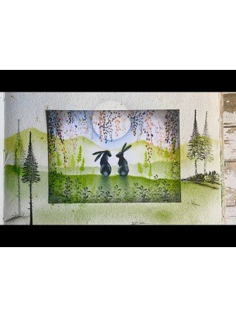 Wild hares Set Small - tampon clear - Lavinia