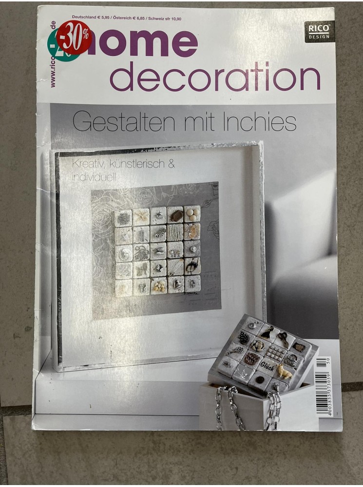 Livre Home décoration - Toiles géométriques - Rico Design