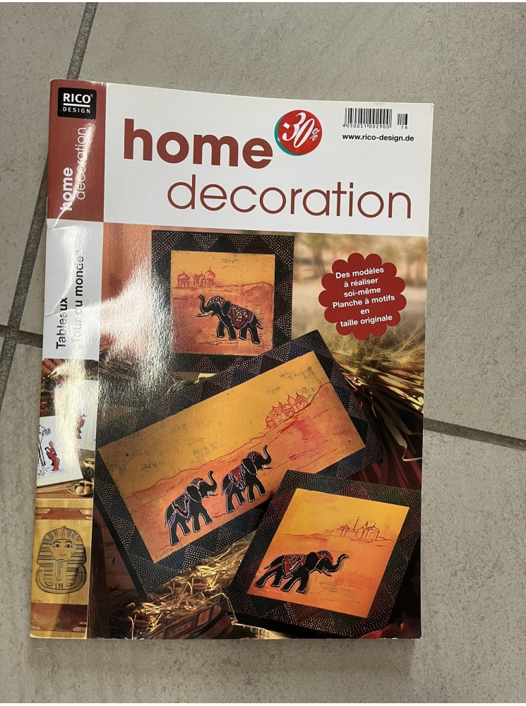 Livre Home décoration - Tour du monde - Rico Design