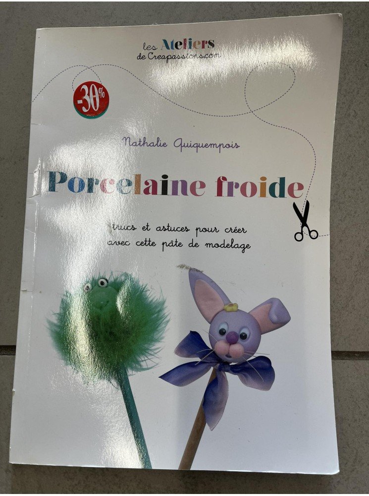 Livre - La porcelaine froide - Les ateliers de Crea Passion