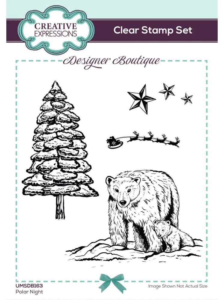 Tampon clear : Polar Night - collection Designer Boutique - Creative Expressions