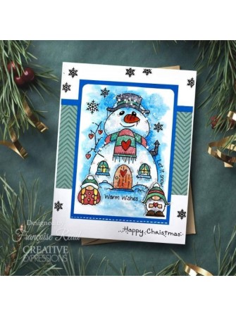 Tampon clear : Snow Gnome - Woodware Craft Collection - Creative Expression
