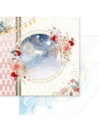 Pack papiers 8 x 8 - Collection "Moon Bunny Celebration" - Asuka Studio