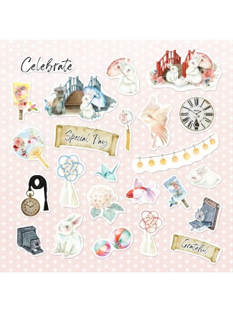Die cuts - Collection "Moon Bunny" - Asuka Studio