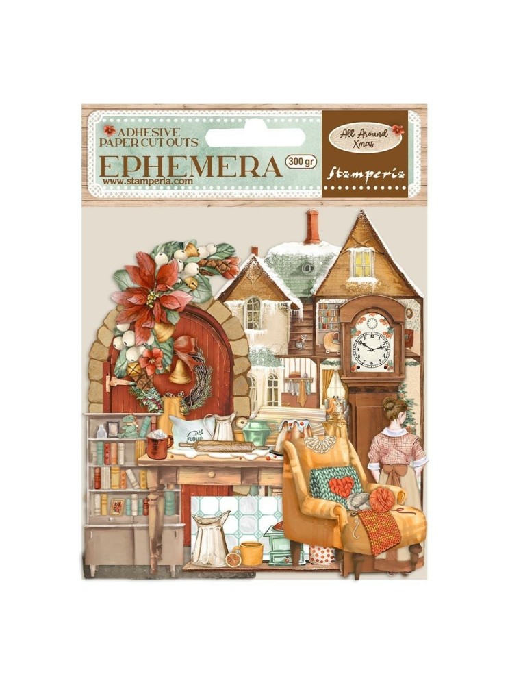 Ephemera - All around Xmas - Romantic Collection - Stamperia
