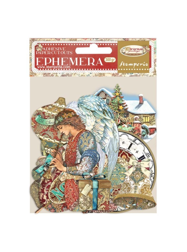 Ephemera - Collection "Christmas greetings"  - Stamperia