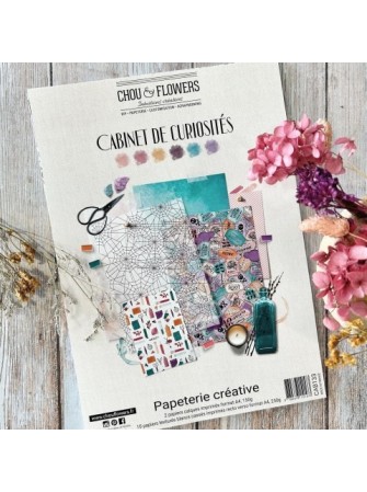 Papeterie Créative - Collection "Cabinet de curiosités" -  Chou & Flowers