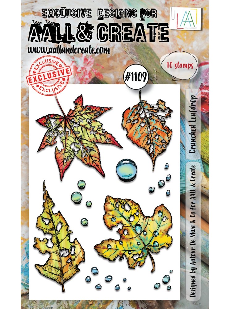 Tampon Clear N° 1109 : Crunshed Leafdrop -Aall & Creates
