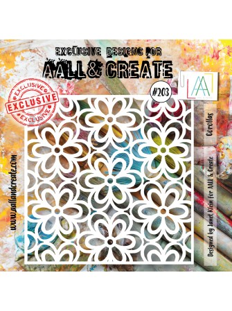 Stencils N°203 - Corallas - Aall & Create