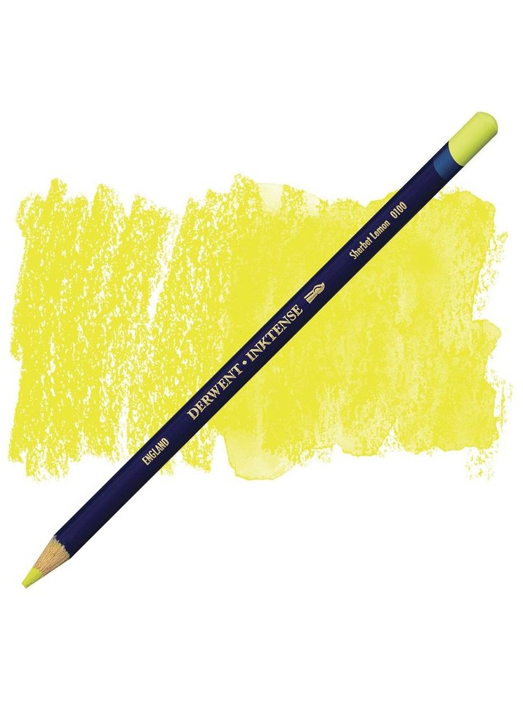 Inktense  - Sherbet Lemon (0100) - Crayons à encre aquarellable - Derwent
