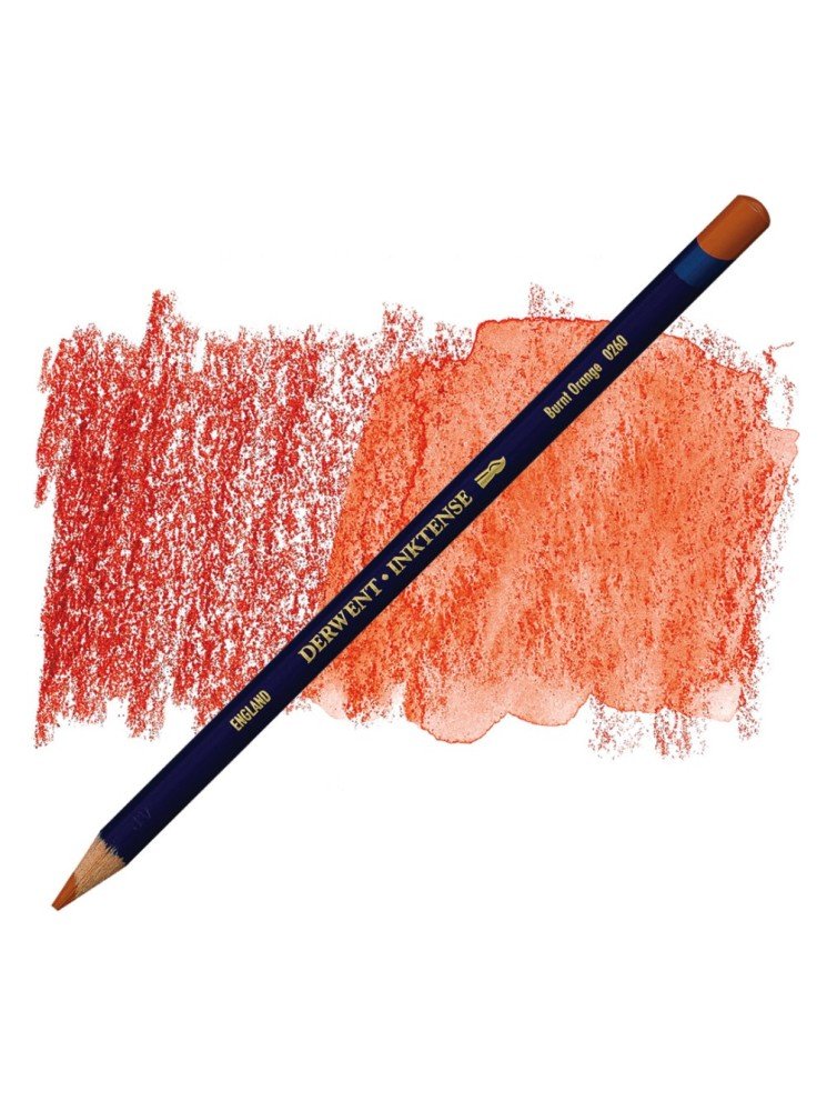 Inktense - Burnt Orange (0260) - Crayons à encre aquarellable - Derwent