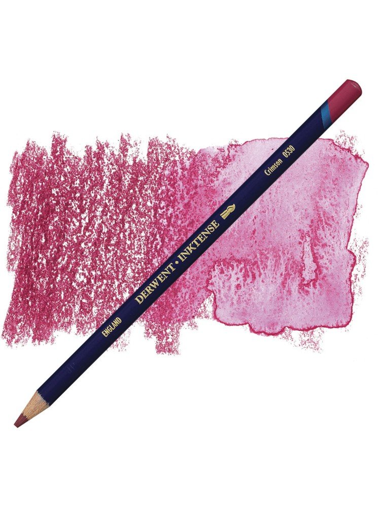 Inktense - Crimson (0530) - Crayons à encre aquarellable - Derwent