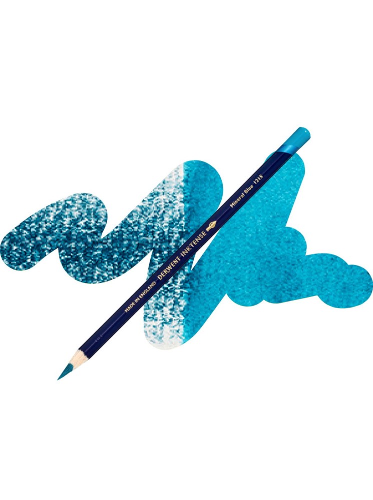Inktense  - Mineral Blue (1215) - Crayons à encre aquarellable - Derwent