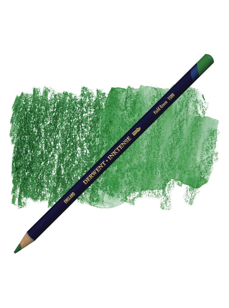 Inktense  - Field Green (1500) - Crayons à encre aquarellable - Derwent