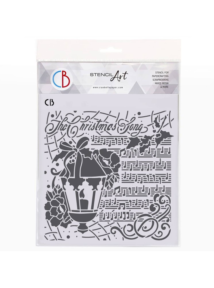 Christmas Songs - Stencils - Collection "Sparkling Christmas" - Ciao Bella