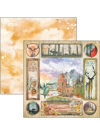 Pack papiers 20 x 20 cm - Collection "Into the wild"- Ciao Bella