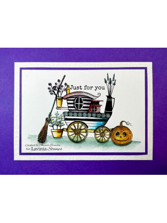 Carriage Dwelling - tampon clear - Collection "Halloween 2023" - Lavinia