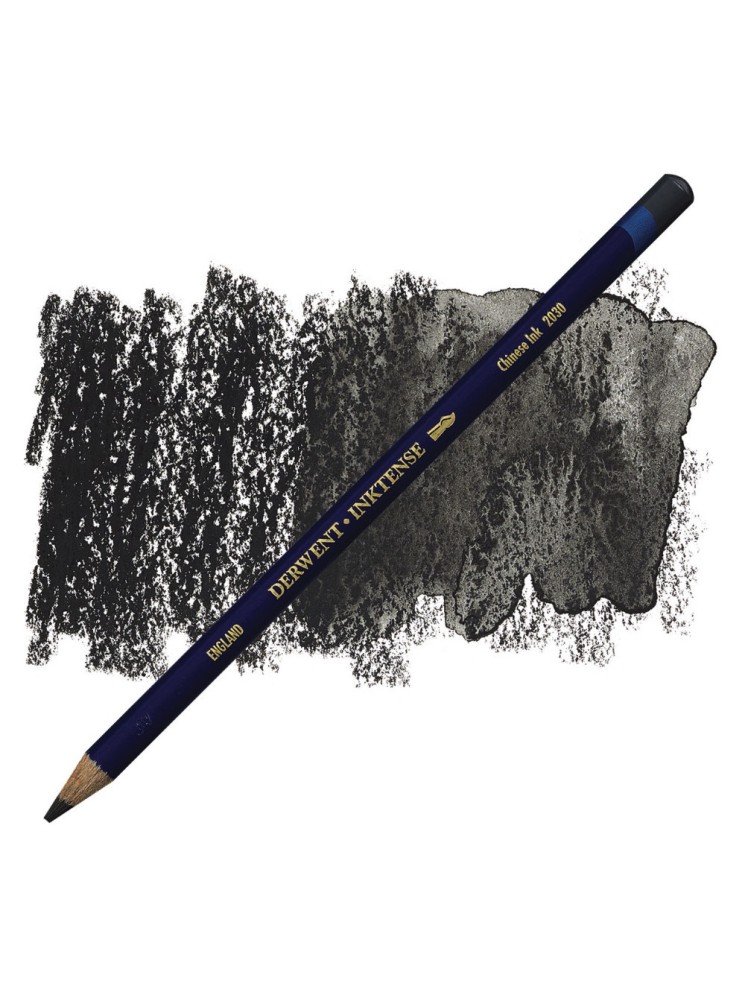 Inktense  - Chinese Black (2030) - Crayons à encre aquarellable - Derwent