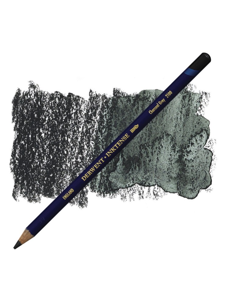 Inktense  - Charcoal Grey (2100) - Crayons à encre aquarellable - Derwent