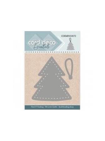 Suspension sapin - dies - Collection Card deco Essentials - Find It