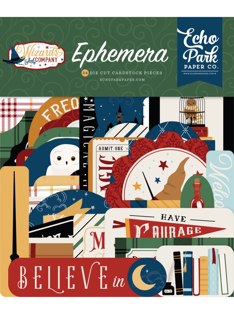 Ephemera - Collection "Wizards And Company" - Echo Park
