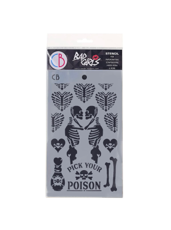 Poison Love - Stencils -...