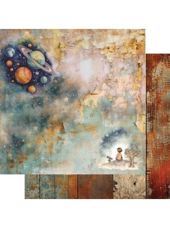 Pack papiers 15 x 15 cm - Collection "Between Worlds" -  Alchemy of Art