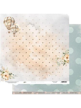 Pack papiers 20 x 20 cm - Collection "Hello Baby" -  Alchemy of Art