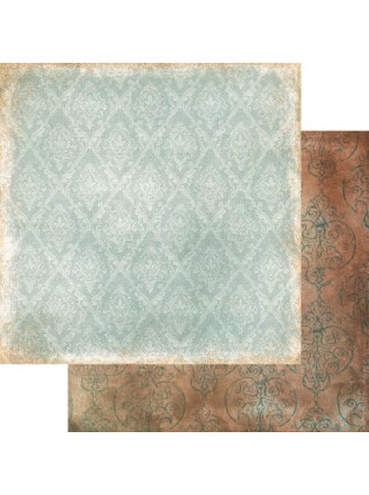 Pack papiers Basic Mint-Brown - Collection "In Frosty Colors" -  Alchemy of Art