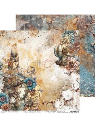 Pack papiers 20 x 20 cm - Collection "Mists of Toolbok Town" - Craft O'Clock