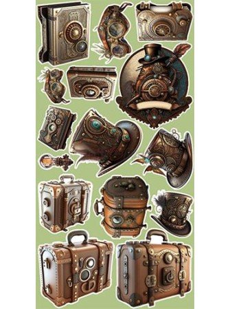 Pack de décors à découper - Town - Collection  "Mists of Toolbok Town"  - Craft O'Clock