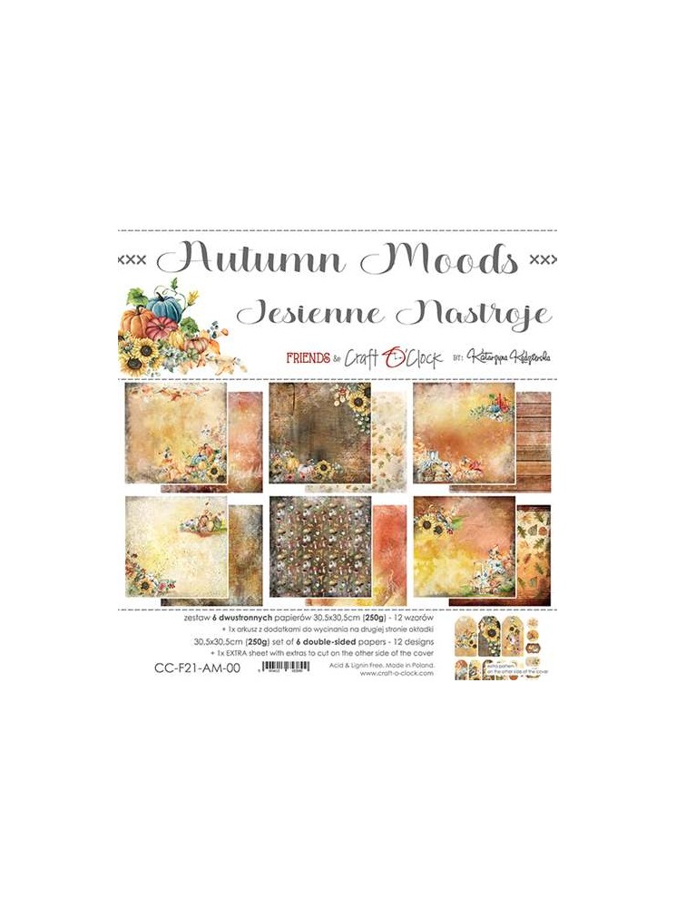 Pack papiers - Collection "Autumn Beauty" - Craft O'Clock