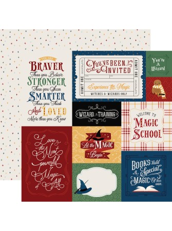 Pack papiers  - Collection "Wizards And Company" - Echo Park