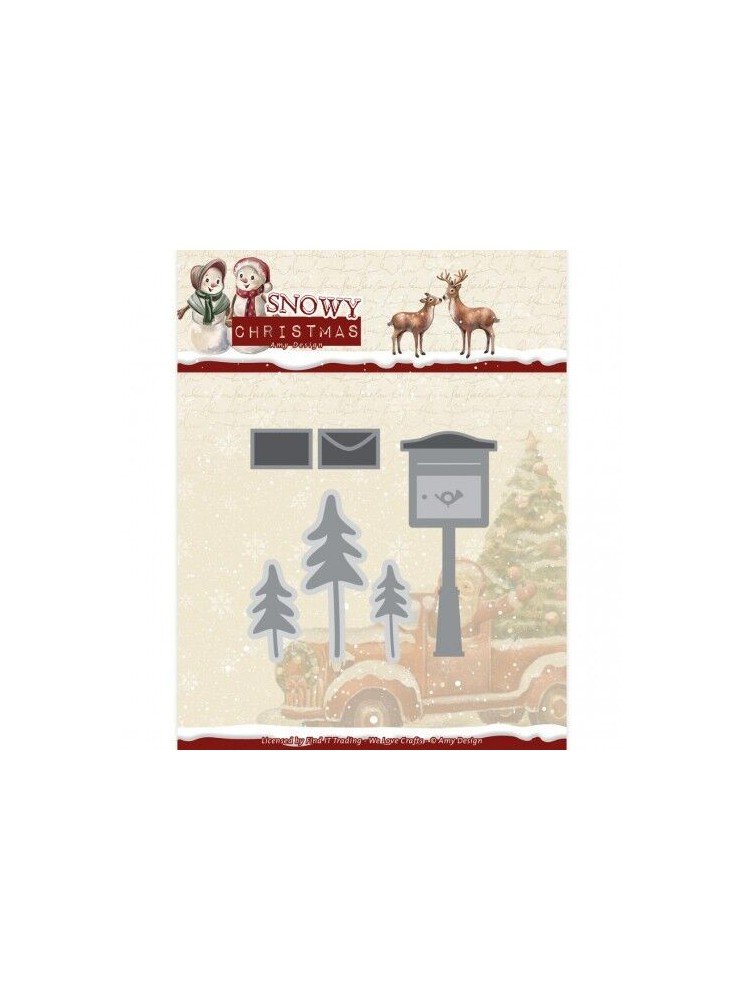 You've Got Mail - matrice de découpe - dies - collection "Snowy Christmas" - Find It