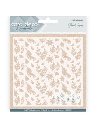 Leaves Stencil - Card deco - Find It