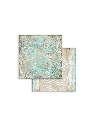 Pack papiers Maxi Background - Collection "Songs of the Sea" - Stamperia
